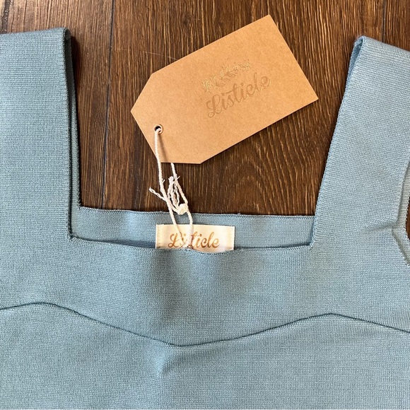 🆕 Listicle Sky Blue Level Up Brami SZ LG - Picture 3 of 5